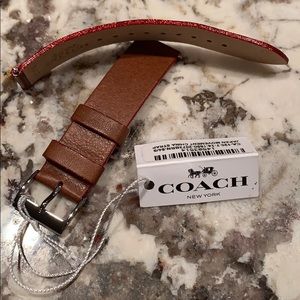 Coach 18 mm Watch Band